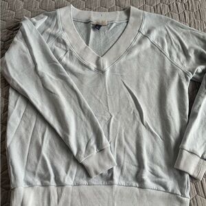 Universal Thread Light Blue V-Neck Sweater Size S